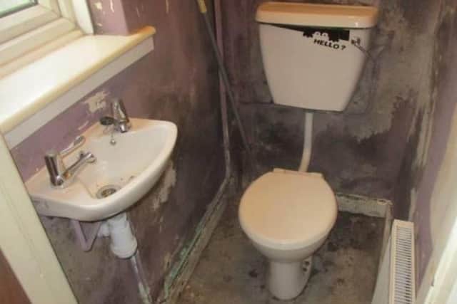 Sara-Jae Gumbley's toilet