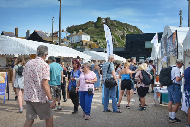 Hastings Seafood & Wine festival 2023.