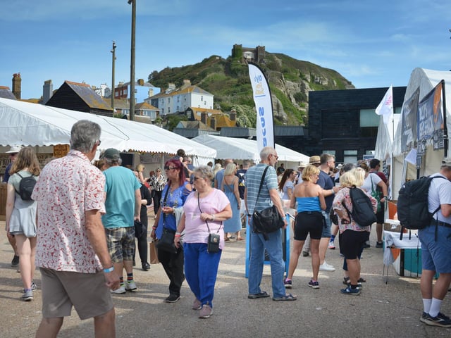 Hastings Seafood & Wine festival 2023.