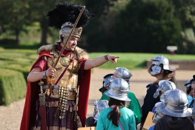 New recruits training in the Roman Army 