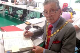 Hailsham Mayor Cllr Paul Holbrook