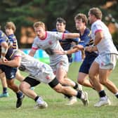 Worthing Raiders in home action on a brighter day last month | Picture by Stephen Goodger