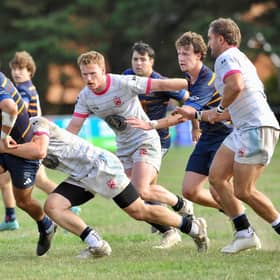 Worthing Raiders in home action on a brighter day last month | Picture by Stephen Goodger