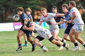 Worthing Raiders in home action on a brighter day last month | Picture by Stephen Goodger