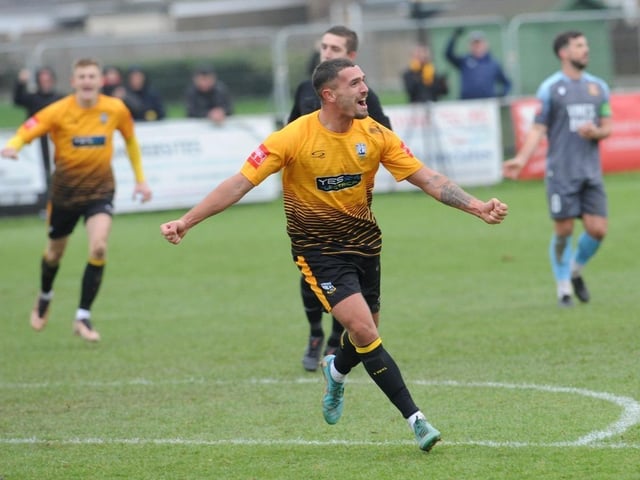 Action from Littlehampton Town's 1-0 win over Three Bridges in the Isthmian south east division