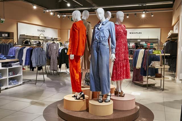 There are fashion ranges for men, women and children at the new-look John Lewis store in Horsham
