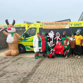 Sussex based private ambulance company hosts Christmas grotto for children’s charity