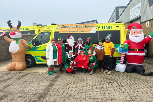 Sussex based private ambulance company hosts Christmas grotto for children’s charity