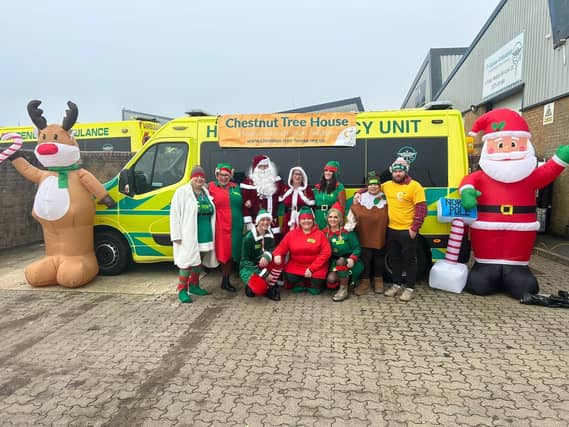 Sussex based private ambulance company hosts Christmas grotto for children’s charity