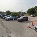 Railway Approach car park at The Marine Workshops, Newhaven, will be closed for several days. Photo: Google Street View