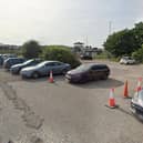 Railway Approach car park at The Marine Workshops, Newhaven, will be closed for several days. Photo: Google Street View