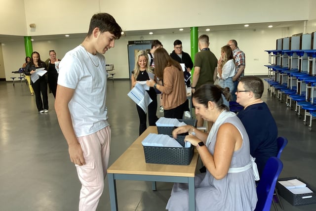 The hard work and effort of the students at Thomas Bennett Community College has paid off on GCSE results day