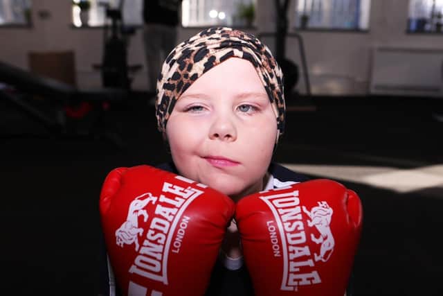 Evie Orman was seven when she was diagnosed with stage four medulloblastoma in April 2019