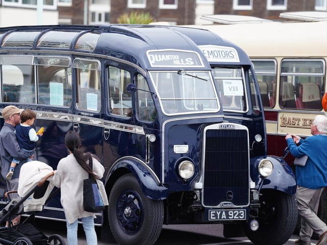 Worthing Bus Rally 2023 featured some unique vehicles on display and visitors were able to enjoy free bus rides on vintage buses