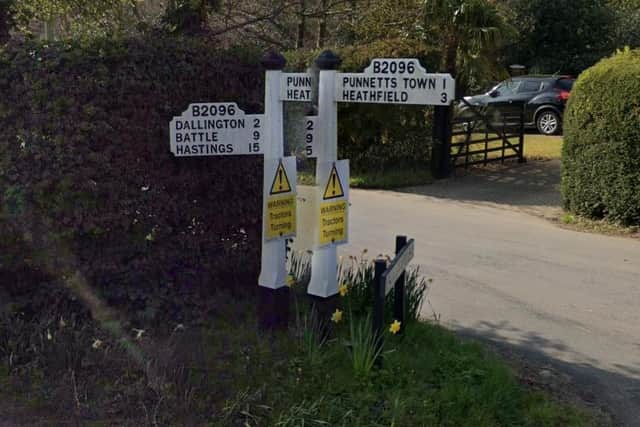 South East Water said B2096 Battle Road is one of the roads where water main work will be carried out from May 2024 to September 2025. Photo: Google Street View