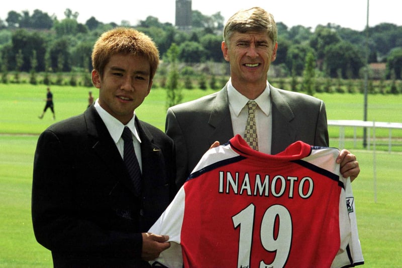 Inamato was one of the most high-profile Asian transfers to European football at the start of the millennium,  joining league leaders Arsenal on loan from Gamba Osaka. 
The midfielder failed to make an impression on the eventual double-winning side, making four cup appearances before being released prior the 2002 World Cup. 
He would find greater success at Fulham, becoming a cult hero after scoring memorable goals against Manchester United, Tottenham and Everton, and making 58 appearances for the West London side. 
The tough-tackling midfielder would then join West Bromwich Albion for £200,00 and be a part of the side that would be relegated from the top-flight in 2005. 
Inamoto would retire in 2021, having played 549 career games for eleven different clubs and represent his country 82 times at three World Cup finals.