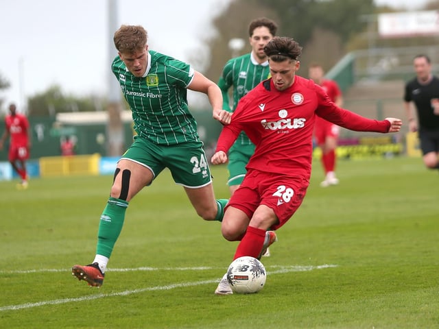 Action from Worthing's National South win at Yeovil