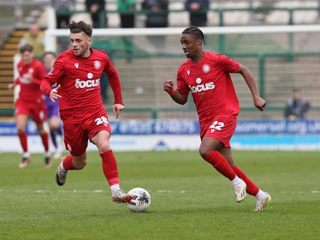 Action from Worthing's National South win at Yeovil