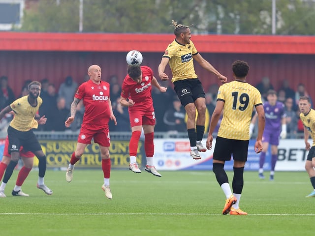 Worthing beat Maidstone in the National South play-off semi-final at a packed Woodside Road