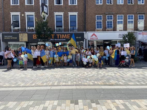 Ukraine's Independence Day in Eastbourne