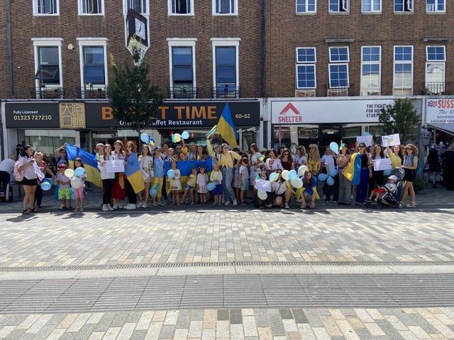 Ukraine's Independence Day in Eastbourne