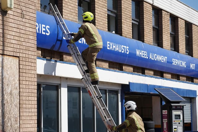 East Sussex Fire & Rescue Service tackle fire at first ...