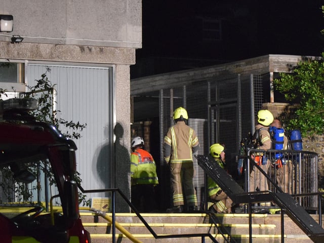 There were ‘no reports of casualties’ at an ‘accidental fire’ on the second floor of a commercial building in Eastbourne, East Sussex Fire & Rescue Service have confirmed.