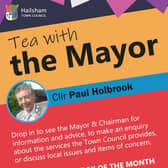 Promotional material for the Mayor's Advice Surgery