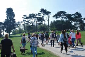 The Great British Dog Walk for Hearing Dogs.