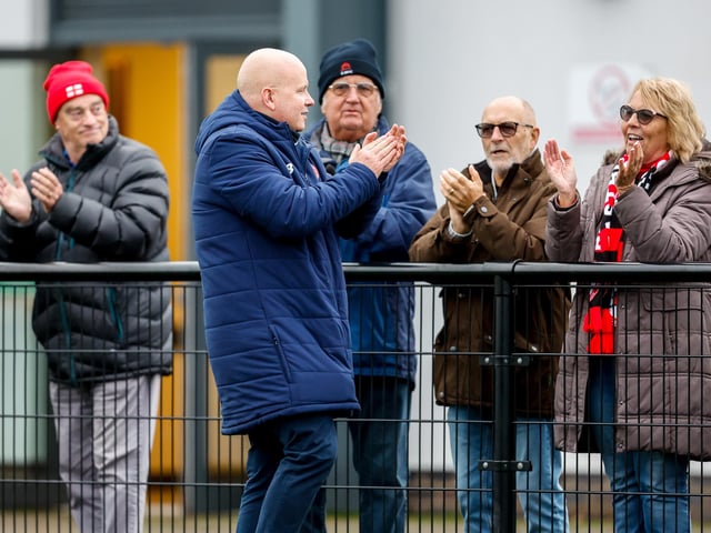 Action from Eastbourne Borough's 5-1 win at Slough Town in the National League South