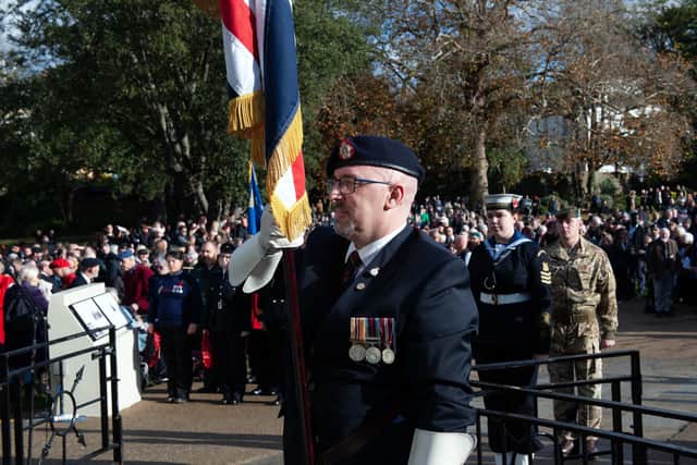 Hastings Remembrance Sunday 2025. Photo by Frank Copper.