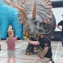 Ranger Chris brought his educational Dinomania show to Worthing