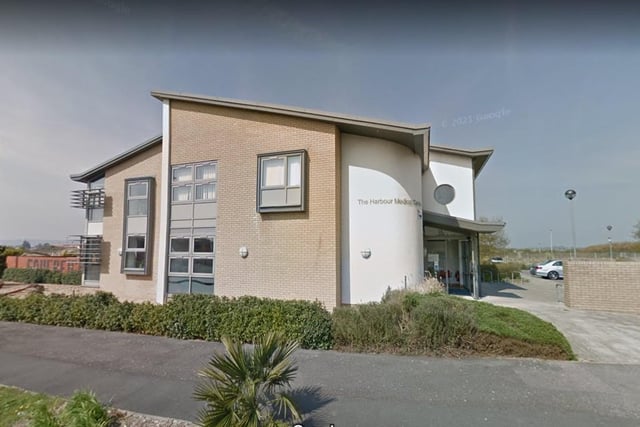 The Harbour Medical Centre in Pacific Drive, Eastbourne was recorded as having 7,280 patients and the full-time equivalent of 2.2 GPs, meaning it has 3,279 patients per GP.