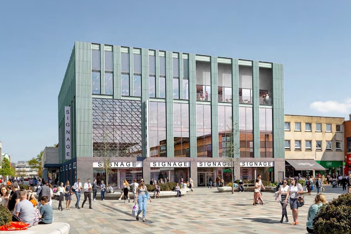 Create Building Crawley Plans to modernise building in the heart of Crawley submitted
