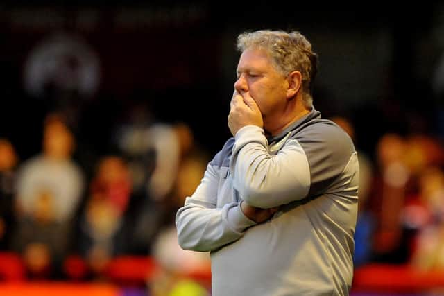 Crawley Town manager John Yems