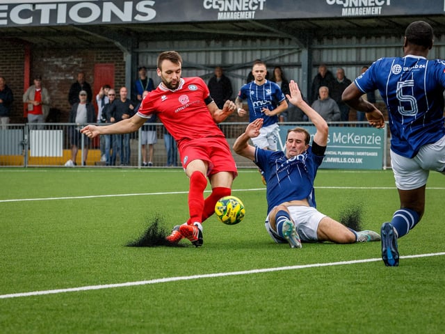 Eastbourne Borough v Leatherhead, Isthmian Premier