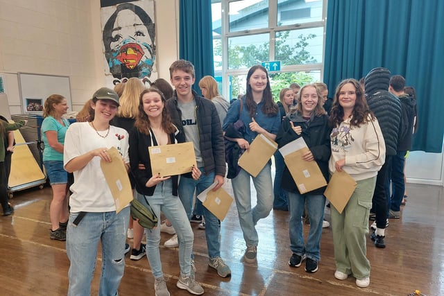 GCSE Results: Student celebrations at Bourne Community College
