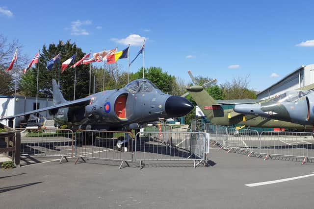 Sea Harrier at the museum.