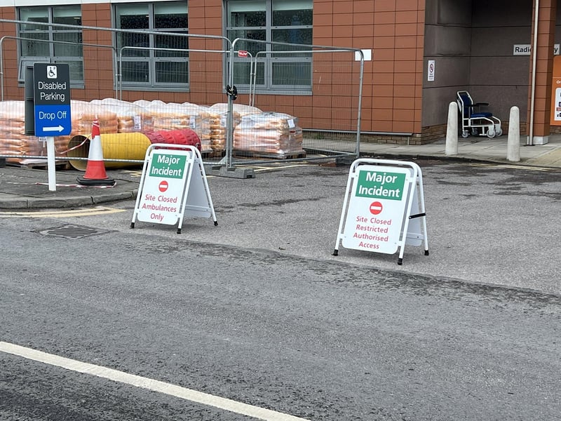 ‘Major incident’ closes Eastbourne A&E as emergency services attend ‘medical incident’ at Lewes prison