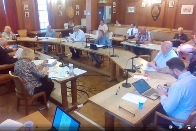 The full council meeting on September 5