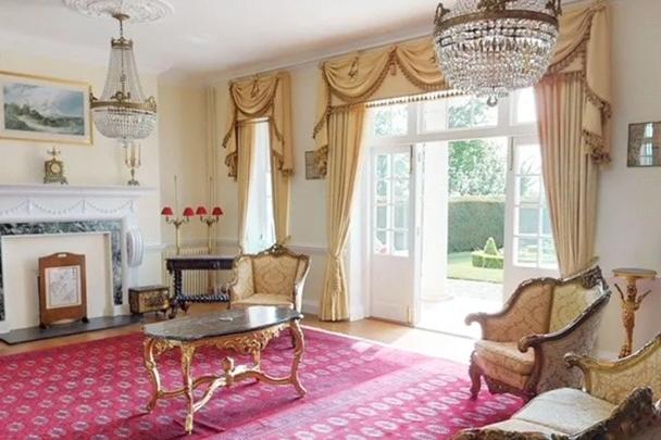 A room with French window access to the gardens
