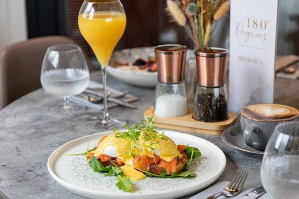 "180 Degrees Bar & Kitchen captivates many travelers with its scenic hilltop location and panoramic countryside views, earning rave reviews for its atmosphere"