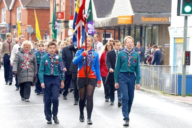 The Royal British Legion held their Remembrance Parade in Billingshurst