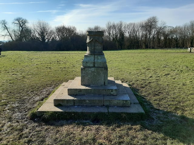 To find your way out of Arundel Park, go past the Crimean War urn and join the concrete path...