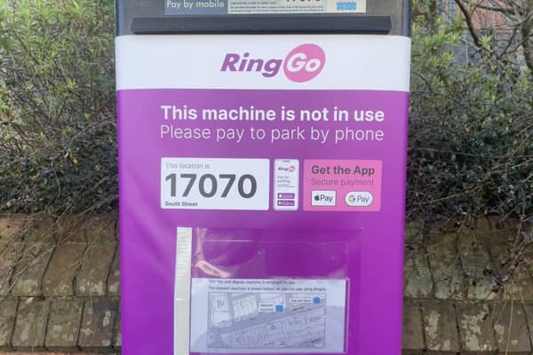 Several pay and display machines across Eastbourne are set to be permanently removed, sparking concerns over accessibility. Photo: staff