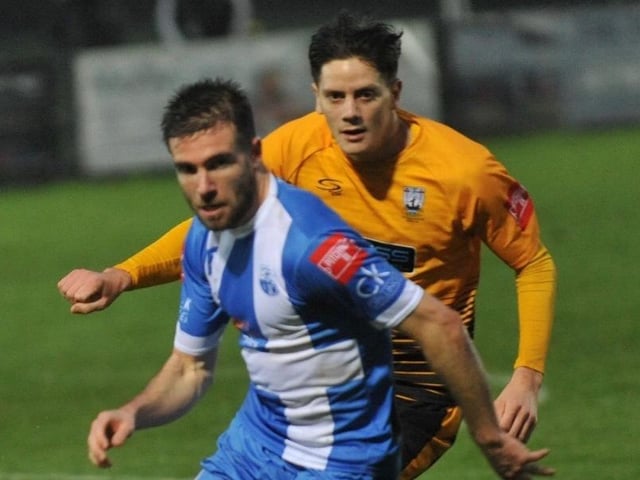 Action from Littlehampton Town v Sheppey in the Isthmian south east division