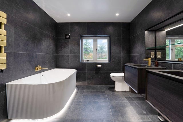 The gorgeously renovated bathroom.