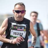 Barry at the Brighton Marathon last year