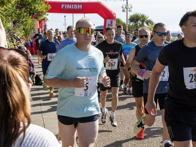 The seventh annual Eastbourne 10k took place in glorious sunshine