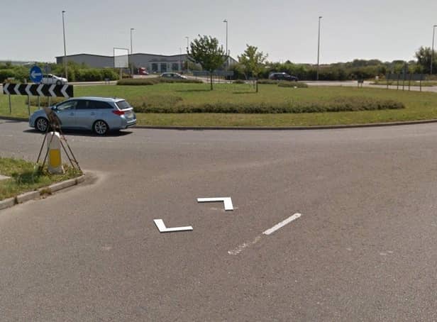 The A29 at Bersted. Photo from Google Street View